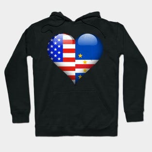 Half American Half Cape Verdean - Gift for Cape Verdean From Cape Verde Hoodie